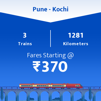 Pune To Kochi Trains